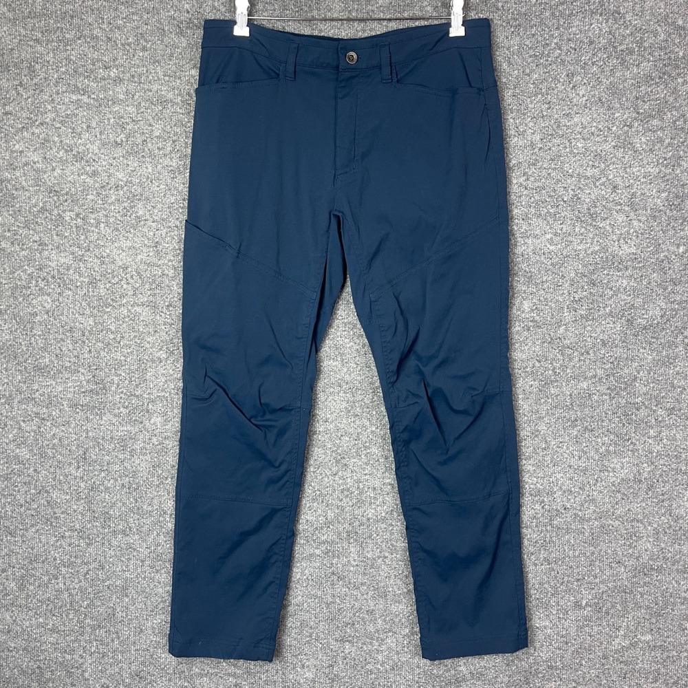 Mountain Hardwear Mens Pant Blue Hiking Climbing Size 36x32